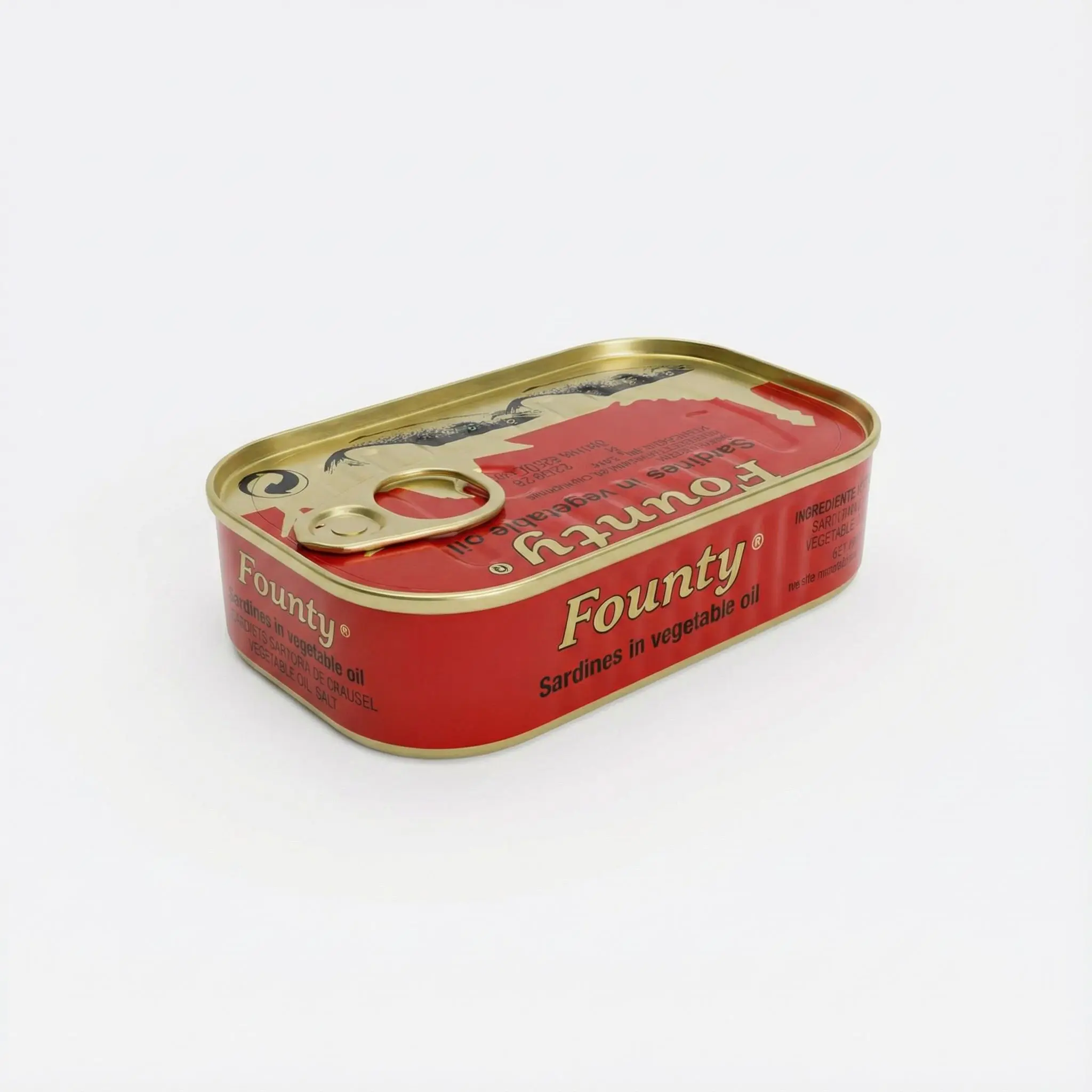 conserve de sardine non pimentee founty pour repas camerounais